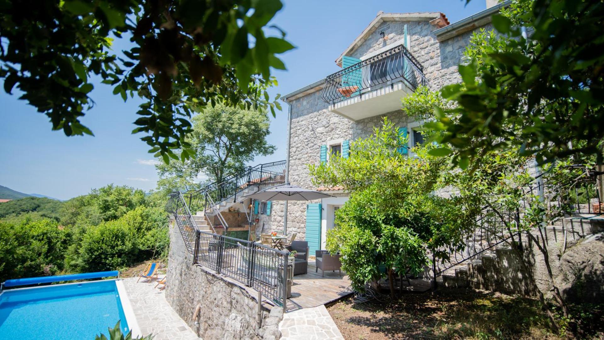 Villa Toscana With A Pool Tivat Buitenkant foto